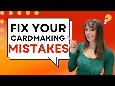 10 Common Card-Making Mistakes & How to Fix Them! ✂️ Tips for Beginners & Pros