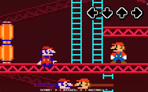 【 Friday Night Funkin 】FNF KIll Screen – Isotope Mario Mix(马里奥MOD)