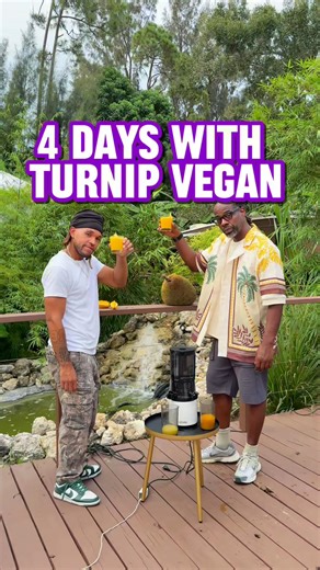 5.7K views · 754 reactions | I spent 4 days trying vegan food with @turnipvegan ✈️ we flew to Miami Florida to get a taste of the vegan/plan based food out there & get some work done as well. This was a dope experience because I manifested this happening months ago! S/o everyone rooting for me while I’m on this journey to become my higher self. #casinothehero #turnipvegan #veganfood #miamiflorida | Casinoo Crisis | Facebook