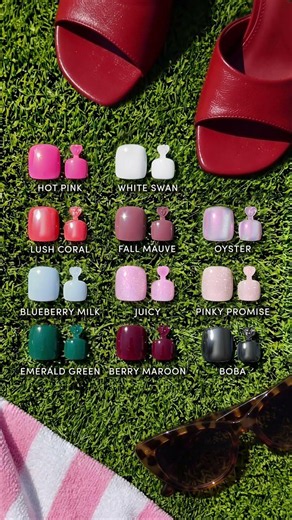 The Summer Of Matching Mani-Pedis Starts NOW 👡⛱️