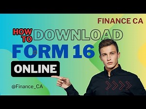 How to Download Form 16 Online for Salaried Employees from IT Site | Form 16A and 16B for Taxpayers