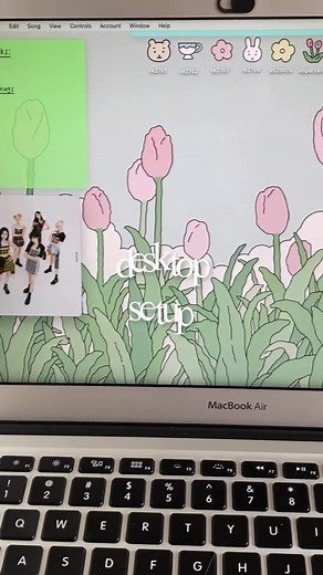 Reply to @kqeraa how to customise your 🖥 desktop! #desktopideas #homescreen #foryou #studytok #customise