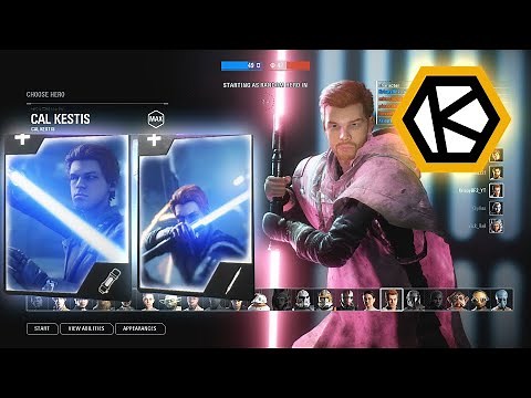KYBER CUSTOM DUELS with CAL KESTIS | Hero Showdown | Star Wars Battlefront 2