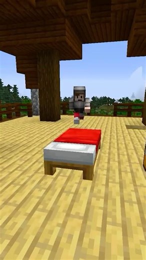 DON'T SLEEP IN MINECRAFT! 🤯⛏️ #shorts