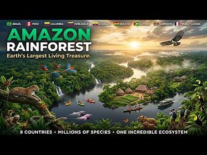 AMAZON RAINFOREST | Earth's Greatest Living Wonder | Where Nature Gives Life to the Planet