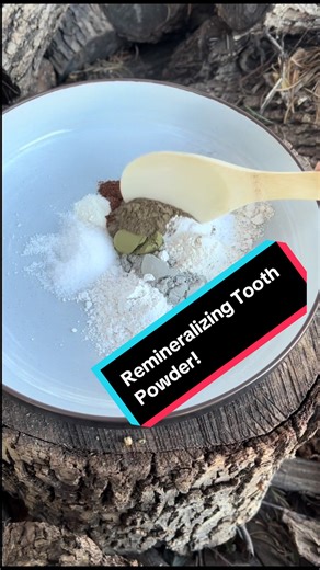 DIY Remineralizing Tooth Powder Recipe