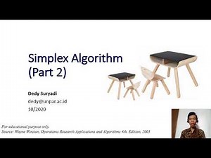 Week4. 5 Simplex Algorithm (Part 2/2)