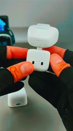 This adorable companion AI robot is truly captivating.Video