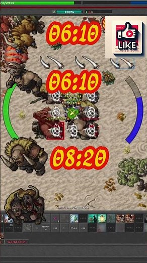 Olha só em quanto tempo você termina o bestiary de Ogre Brute, Ogre Savage, Ogre Shaman e Clomp;