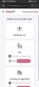 Creating an Easy Equities account