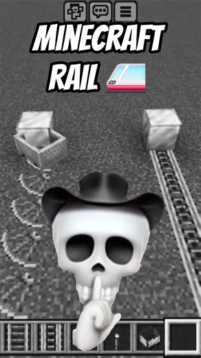 minecraft [( MINECART🚈 )] logic #viralshort