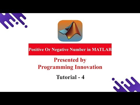 Check for Positive or Negative Number or Zero | MATLAB