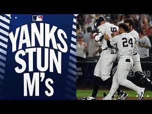 WHAT A COMEBACK! Yankees rally from 5-0 down in the 8th to win in extras!
