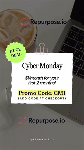 CYBER MONDAY DEAL…