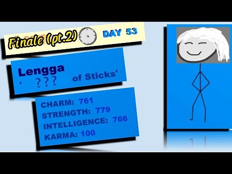 100% Completion & Secret Ending in Stick RPG 1: Complete! (Pt.2, Finale | No Cheats)