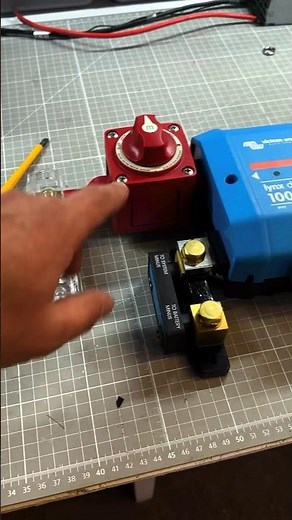 Finished Victron Lynx Distributor setup ready to go into a build! 👌🏼 #offgridpower #lifepo4battery
