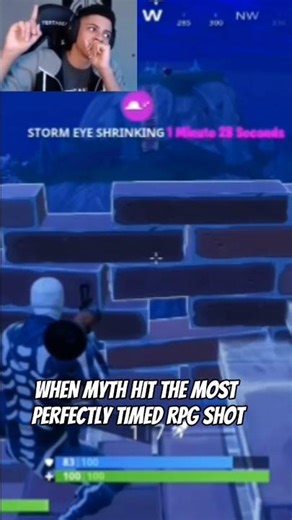 WHEN MYTH HIT THE MOST PERFECTLY TIMED RPG SHOT 😱🔥 #fortnite #fortniteclips #fortnitestreamer #fypシ