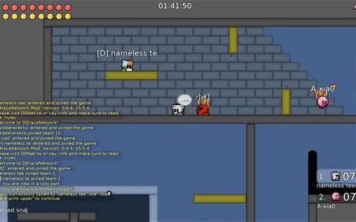 [DDraceNetwork]都2021年了，还不会存档？