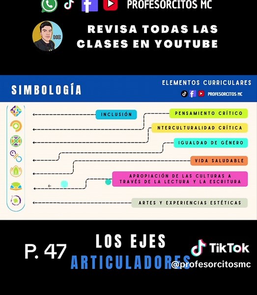 Descubre los ejes articuladores en educación