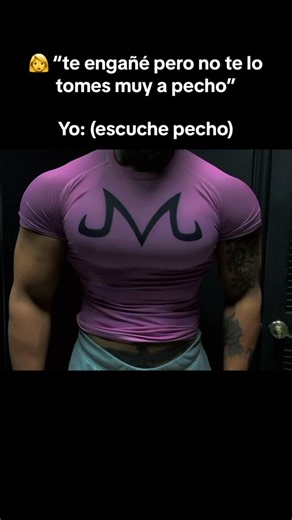 Muscular Flexing in Purple Shirt: A Fun Gym Moment