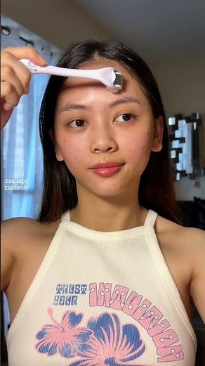 How to do microneedling?Watch Princess guide you on how to roll the RIGHT way,perfect for beginners!