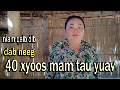 dab neeg 40 xyoo mam tau yuav