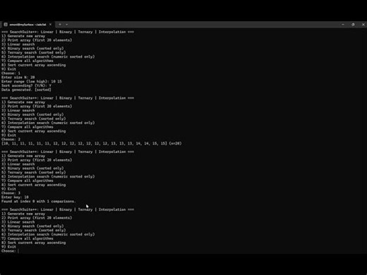 SearchSuite++ App | Omon Ibodullaev