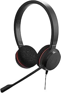 Jabra Evolve 20 MS Stereo Kits Oreillette USB