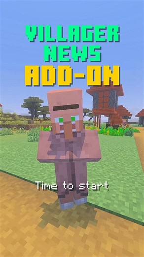 HILARIOUS Villager News Addon Voicelines! #shorts