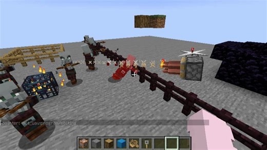 【命令教程】在Minecraft中制作一架可编程无人机吧！