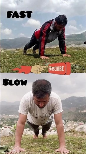 FAST vs SLOW PUSH-UPS – Which one builds more strength?