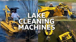 Weedoo Boats - The Ultimate Lake Cleaning Machines