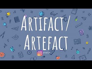 Artifact/ Artefact meaning | Learn English Vocabulary | Word of the Day