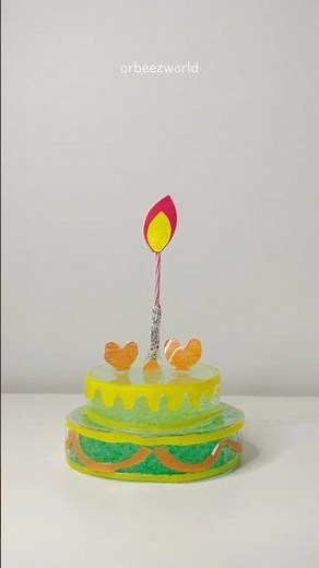 🎂, Happy Birthday to you all,#how to make tape cake with orbeez & nanotape, #diycrafts, #satisfying