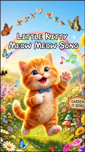 🐱 Cat Cat I’m a Cat | Meow Meow Song for Kids 🎼