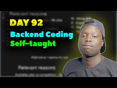 Daily Grind No Job Still | Coding Daily until I get a JOB | Day 92