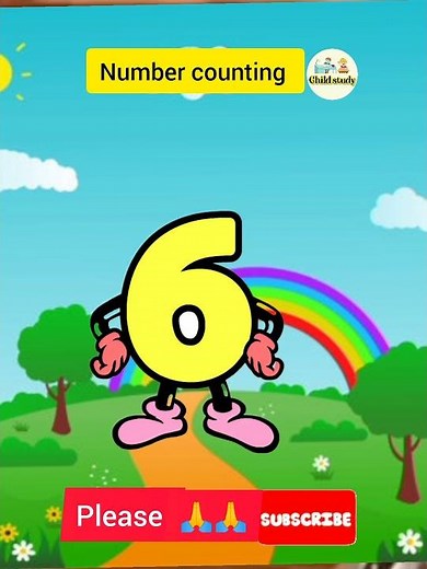 English number counting।। child study।।123456789।।