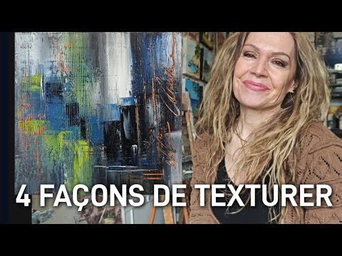 4 WAYS TO TEXTURE A BACKGROUND by Nelly LESTRADE