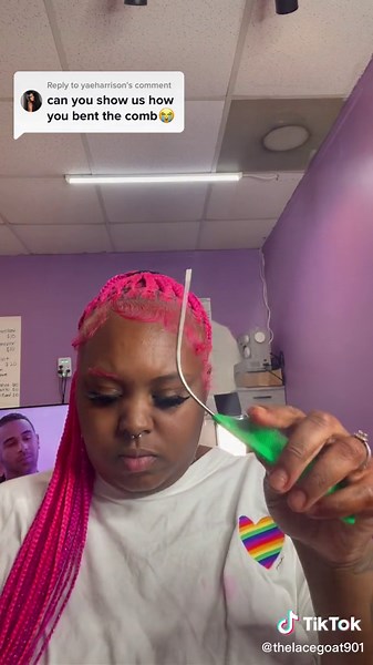 How to Bend a Rat Tail Comb for a Curved Part