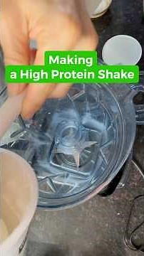 High protein shake honest review — is it better than real food? I make it, I taste it