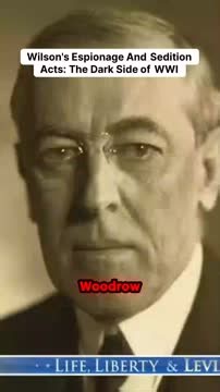 Discover the untold story of Woodrow Wilson, a figure often celebrated by Democrats yet shrouded in controversy. This analysis delves deep into Wilson's disturbing beliefs, including his eugenics ideology and the oppressive measures taken during his presidency. With the implementation of the Espionage Act of 1917 and the Sedition Act of 1918, Wilson targeted dissenting voices, resulting in the imprisonment of around 1,200 individuals, including a presidential candidate from the Socialist Party.