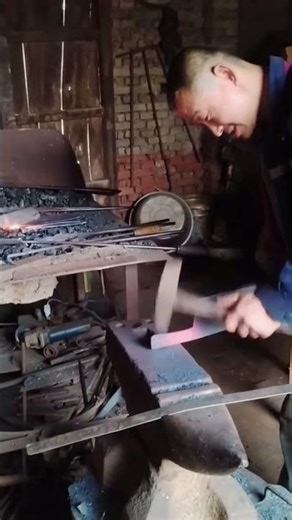 Traditional Blacksmith Forging Process