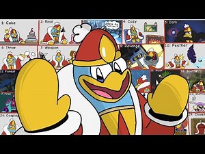 What drawing King Dedede for a month straight looks like (Read Description)