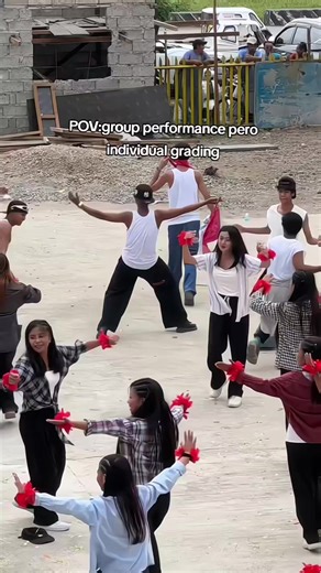 Group Dance Performance with Individual Grading