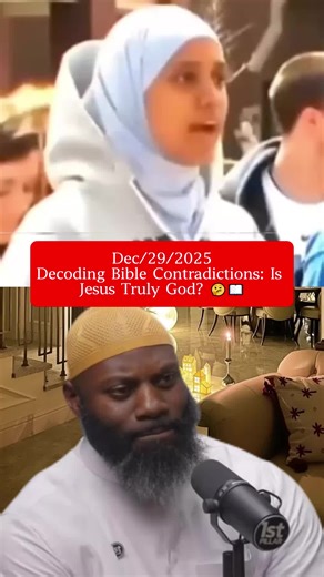 Decoding Bible Contradictions: Is Jesus Truly God? 🤔📖 #BibleDebate #FaithVsReason #SpiritualJourney #prophetmuhammadﷺ #JohnChapter1ernalContradictions #sunnah #quran #laillahaillallahmuhammadrasulullahl #Allaha #monotheisma #Biblee #repentancevement #salahf #tawheed #SelfImprovementt #fitra #convertntoallah #laillahaillallah #muslimi #fouyou #fyp #news #usa #islam #alhamdulillah