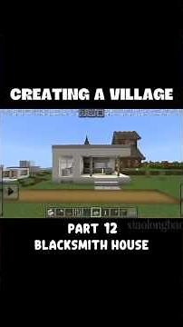 I Built a SECRET WEAPONSMITH HOUSE in Minecraft… ⚔️ (Part 12 Minecraft Village Series)