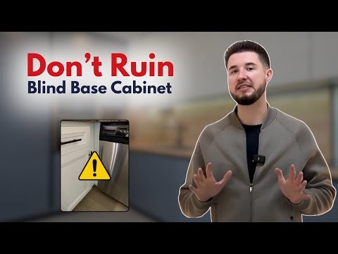 How NOT to install Blind Base Corner Kitchen Cabinet