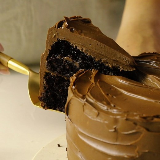 106K views · 97 reactions | Ina Garten described this as "the most fabulous chocolate cake I've ever made" and we couldn't agree more. Buttermilk keeps the cake moist and light, while coffee in the frosting brings out its chocolatey flavors. GET THE RECIPE: https://bit.ly/3tema78 | Food & Wine | Facebook