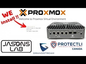 Installing Proxmox On A Protectli VP6650 ‪@protectli‬