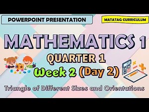 Mathematics 1 Matatag Curriculum PowerPoint Presentation Quarter 1 Week 2 Day 2
